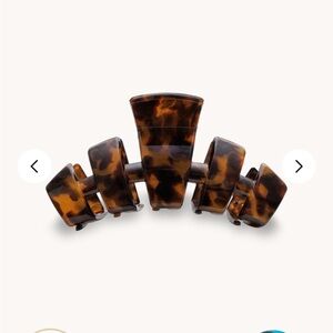 Teleties Large Hair Clip Tortoise Variety Pack